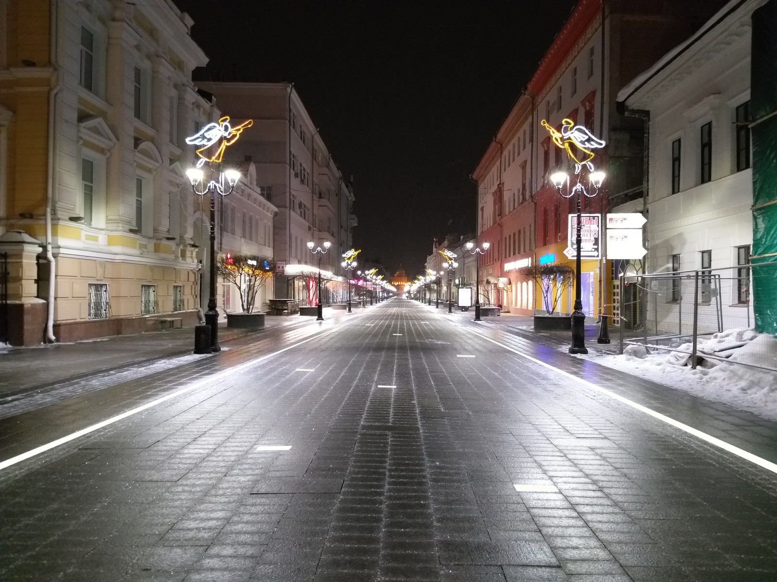 Вариант оформления ул. Большая Покровская г. Нижний Новгород